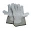 Cowhide Split Gray Shoulder Leather Full Palm Glove With CE Certification