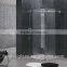 8mm clear glass frameless showers screen