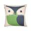 16x16cm home custom owl pattern cushion