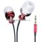High end headphone for mp3 players sport headphones earphones free sample from shenzhen supplier