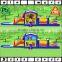 commercial inflatable obstacle course for sale, obstacle course with detachable banners