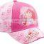 customized bright color baseball cap with heat transfer printing LOGO