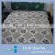 Thick printed quilt bed cover D005