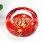 colorful Round shape glass cigar Ashtray for household use                        
                                                Quality Choice