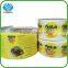 adhesive round kids sticker