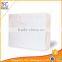 Recycled craft white shopping paper bag with handle