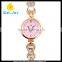 WJ-5466 love heart diamonds strap beautiful charming colorful face JW newest girls bracelet watch