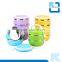 4 Layer Free Combination Stainless Steel & PP Thermal Insulated Lunch Box With Lock