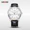Weide Solid Stainless Steel Genuine Leather Watches Bulk Wholesale