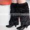 Genuine Rabbit fur Leg Warmer OEM/Wholesale /Retail