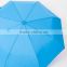 3 Foldng Pure Colour Auto Open And Close Led Light Umbrella