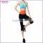 Seamless Basic Plain Solid Tight Athletic Crop Pants Legging High-Waist Stretch Pant