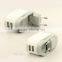 US EU Plug USB Adapter 5V 2A Usb Wall Charger for IPhone 5 5s for Galaxy S3 S4 Note 3 Note 4 N9000 Mobile Phone Charger