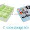 Eco-friendly plastic storage boxes for underwear socks wholesale
