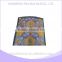 Fashion in store square flower custom made flower printing polyester scarf