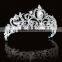 Silver Wedding Bridal Princess Crystal Rhinestone Pageant Prom Hair Tiara Crown Headband Jewelry