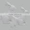 Promotional Chinese Decorative Artificial White Ceramic Rabbit Figurines