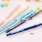 wholesale DIY creative stationery personalized Novelty blank black golden ball point pen lovely cute mini bear printed gel pens