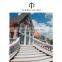 outdoor carving natural stone white baluster