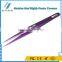 BST-10C Stainless Steel Highly Precision Tweezers Pro Tool Tweezers Purple
