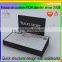 makeup oil display with drop flayer acrylic cosmetic holder stand case