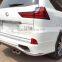 2016 Lexus LX570 modellista body kit for lexus lx570 with muffler tips
