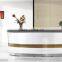 Modern office reception desk front desk counter