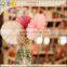 wedding decoration Eco-friendly pink paper Flower Centerpieces