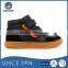 2016 European Trendy SY1301-M-1B Boys Leather High Ankle Casual Shoes with Plain Design