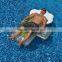 New design inflatable beer mug float beach air mattress for summer/inflatable water mattress