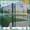 China Supplier pvc coated ornamental wrought iron curved mesh fence