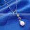 925 Sterling Silver Freshwater Pearl Necklace Designs Necklace SNE122W