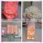 New products LED flowers vase decorative square 4 inch single color rechargeable flower led