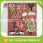 Fashion Christmas Self Adhesive Chipboard Sticker For Kids