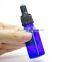 20ml Blue Glass Dropper Bottle