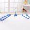 New design Metal+PVC coated multifunctional clothes hanger