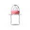 free samples 150ml glass baby feeding with nipple