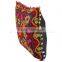 Indian Cotton Suzani Cushion Cover Embroidered Ethnic Pillows Boho Shams Throw