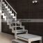 Good Quality straight staircases for offices, with modern stair treads