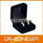 HOT SALE Factory Price custom made-in-china high quality black plastic double ring box (ZDS-SJF062)