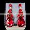 Haniye African 2016 necklace and earrings jewerly set fancy crystal necklace sets