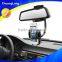 Universal flexible gooseneck 360 degree rotation car rearview mirror mount holder for iphone 4/4s/5/5s/6/6 plus and GPS