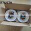 white round party plate