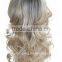 Dye color for hair, wholesale blonde omber color hair wigs factory