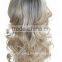 Dye color for hair, wholesale blonde omber color hair wigs factory