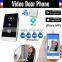 multi apartments 2-way video intercom video door phone