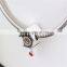 S187 Globalwin 925 Sterling Silver Clock Charm
