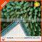 green fluffy polyester chenille mat
