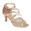 China Shoes Dance Shoes Manufacturers Cheap Latin Ballroom Dance Shoes Soft Zapatoes de Mujer