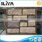 Modern and elegant in fashion white cement artificial exterior stone wall tiles paneling artificial stone fence